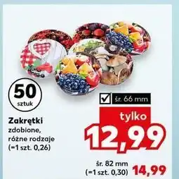Kaufland Zakrętki 82 mm oferta