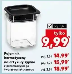 Kaufland Pojemnik na artykuły sypkie 1.6 l oferta