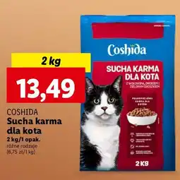 Lidl Karma dla kota z wołowiną Coshida oferta
