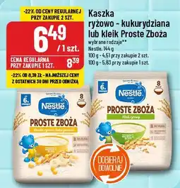 Polomarket Kaszka ryżowo-kukurydziana lub kleik Proste Zboża oferta