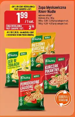 Polomarket Zupa błyskawiczna Knorr Nudle oferta