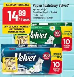Polomarket Papier toaletowy Velvet oferta