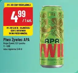 Polomarket Piwo Żywiec APA oferta