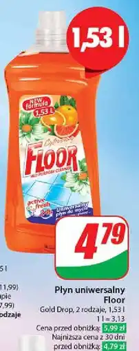 Dino Płyn uniwersalny kwiat pomarańczy Gold Drop Floor oferta