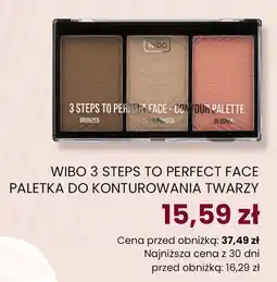 Paleta do konturowania twarzy light Wibo 3 Steps To Perfect Face