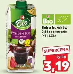 Kaufland Sok z buraków oferta