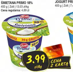 Słoneczko Smietana Primo 18% oferta