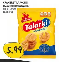 Krakersy Lajkonik Talarki Krakowskie