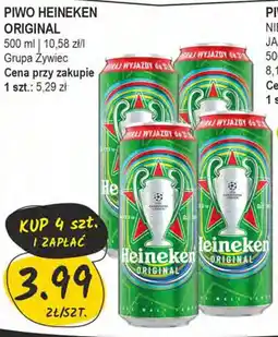 Słoneczko Piwo Heineken Original oferta