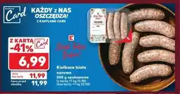 Kaufland Kiełbasa biała surowa K-classic stąd takie dobre! oferta