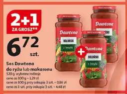 Auchan Sos boloński z bazylią Dawtona oferta