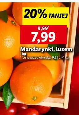 Lidl Mandarynki oferta