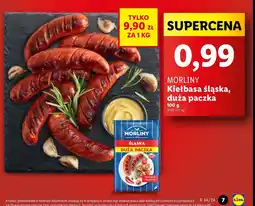 Lidl Kiełbasa śląska Morliny oferta