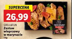Lidl Zestaw wieprzowy w marynacie Grill and fun oferta