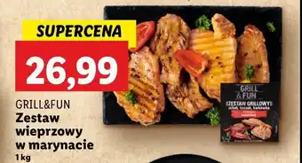 Lidl Zestaw wieprzowy w marynacie Grill and fun oferta