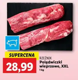 Lidl Polędwica wieprzowa Rzeźnik codzienna dostawa oferta