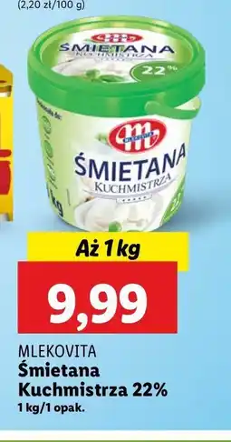 Śmietana kuchmistrza 22% Mlekovita