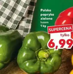 Kaufland Papryka zielona oferta