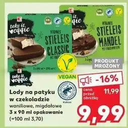 Lody migdałowe K-take it veggie