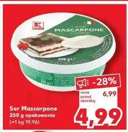 Kaufland Mascarpone K-classic oferta