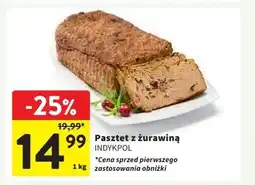 Intermarche Pasztet z żurawiną Indykpol oferta