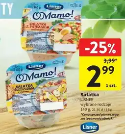 Intermarche Sałatka śledziowa z jajkiem Lisner o mamo! oferta