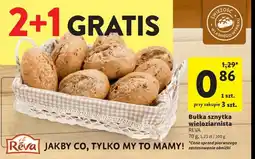 Intermarche Bułka sznytka wieloziarnista ciemna Reva oferta