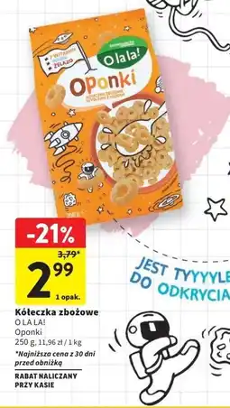 Intermarche Płatki oponki O la la! oferta