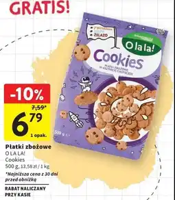Intermarche Płatki cookies O la la! oferta