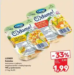 Kaufland Sałatka warzywna wegetariańska z białą kapustą Lisner o mamo! oferta