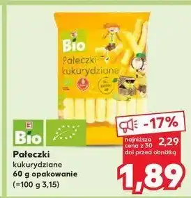 Kaufland Pałeczki kukurydziane K-classic bio oferta