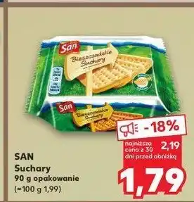 Kaufland Suchary bieszczadzkie San oferta