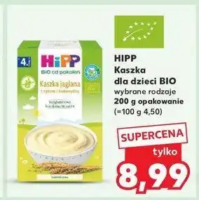 Kaufland Kaszka jaglana z ryżem i kukurydzą Hipp bio oferta