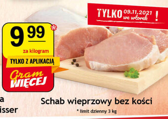 Schab wieprzowy bez kości 1kg