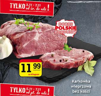 Karkówka wieprzowa bez kości 1kg