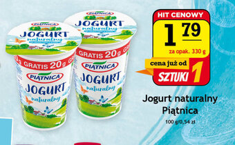 Gram Market Jogurt naturalny Piątnica 330g oferta