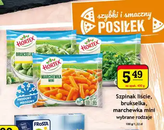 Gram Market Szpinak liście, brukselka, marchewka mini 450g oferta