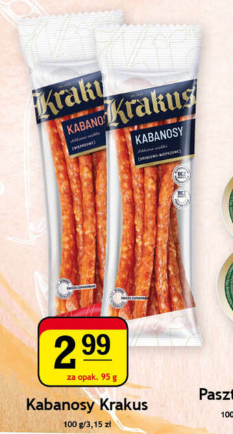 Gram Market Kabanosy Krakus 95g oferta
