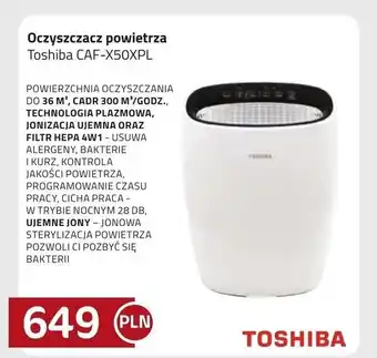 Kakto Oczyszczacz powietrza Toshiba CAF-X50XPL oferta