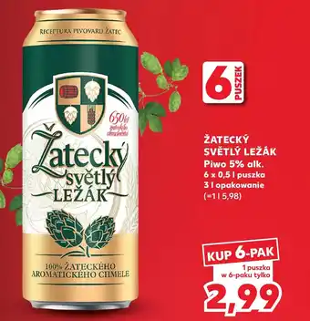 Kaufland Piwo Zatecky oferta