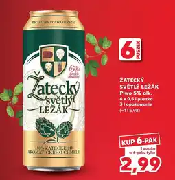 Kaufland Piwo Zatecky Svetly Lezak oferta