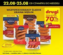 Biedronka Kiełbasa śląska Kraina Wędlin oferta
