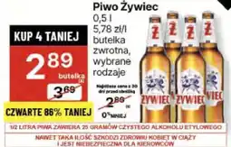 Delikatesy Centrum Piwo Żywiec oferta
