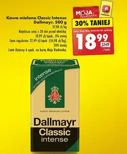 Biedronka Kawa mielona Dallmayr Classic Intense 500g oferta