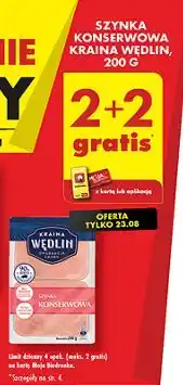 Biedronka Szynka konserwowa Kraina Wędlin oferta