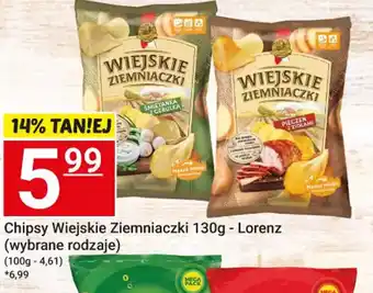 Hitpol Chipsy Wiejskie Ziemniaczki Lorenz oferta