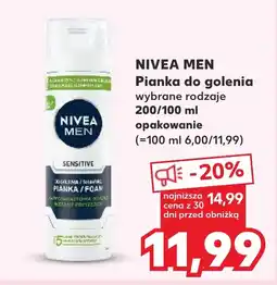 Kaufland NIVEA MEN Pianka do golenia oferta