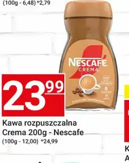 Hitpol Kawa rozpuszczalna Crema Nescafe oferta