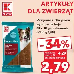 Kaufland Przysmak dla psów oferta