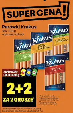 Delikatesy Centrum Parówki Krakus oferta